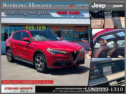 Used 2023 Alfa Romeo Stelvio Ti AWD/4WD image 1