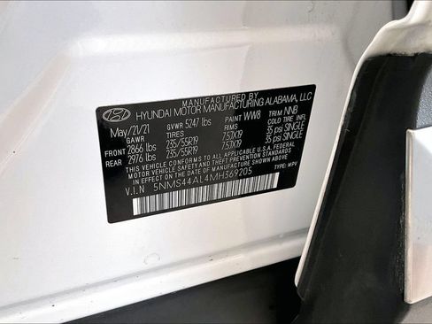 Used 2021 Hyundai Santa Fe Limited w/ Cargo Package FWD image 34