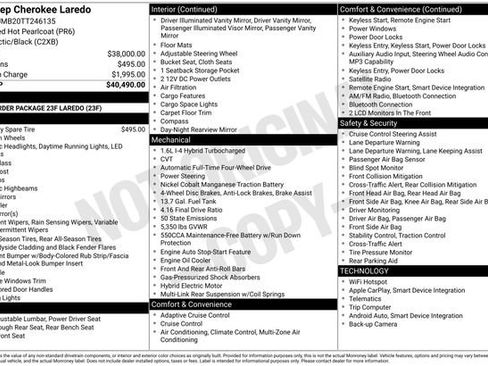 New 2026 Jeep Cherokee Laredo AWD/4WD image 13