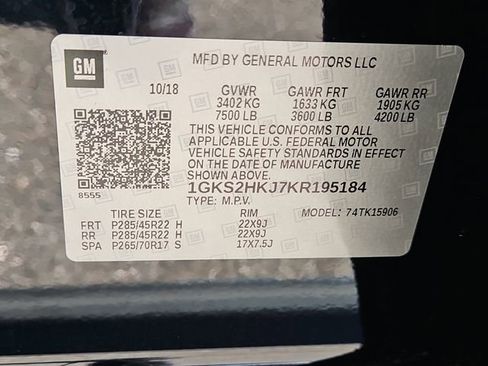 Used 2019 GMC Yukon XL Denali w/ Open Road Package image 31