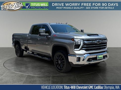 Used 2025 Chevrolet Silverado 3500 LTZ w/ LTZ Premium Package AWD/4WD image 1