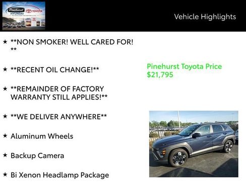 Used 2025 Hyundai Kona SEL FWD image 20