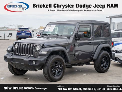 Used 2023 Jeep Wrangler Sport image 1