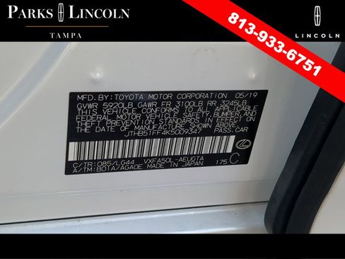 Used 2019 Lexus LS 500 RWD image 35