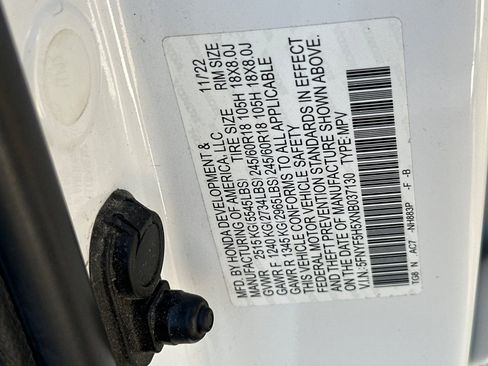 Used 2022 Honda Pilot EX-L image 40