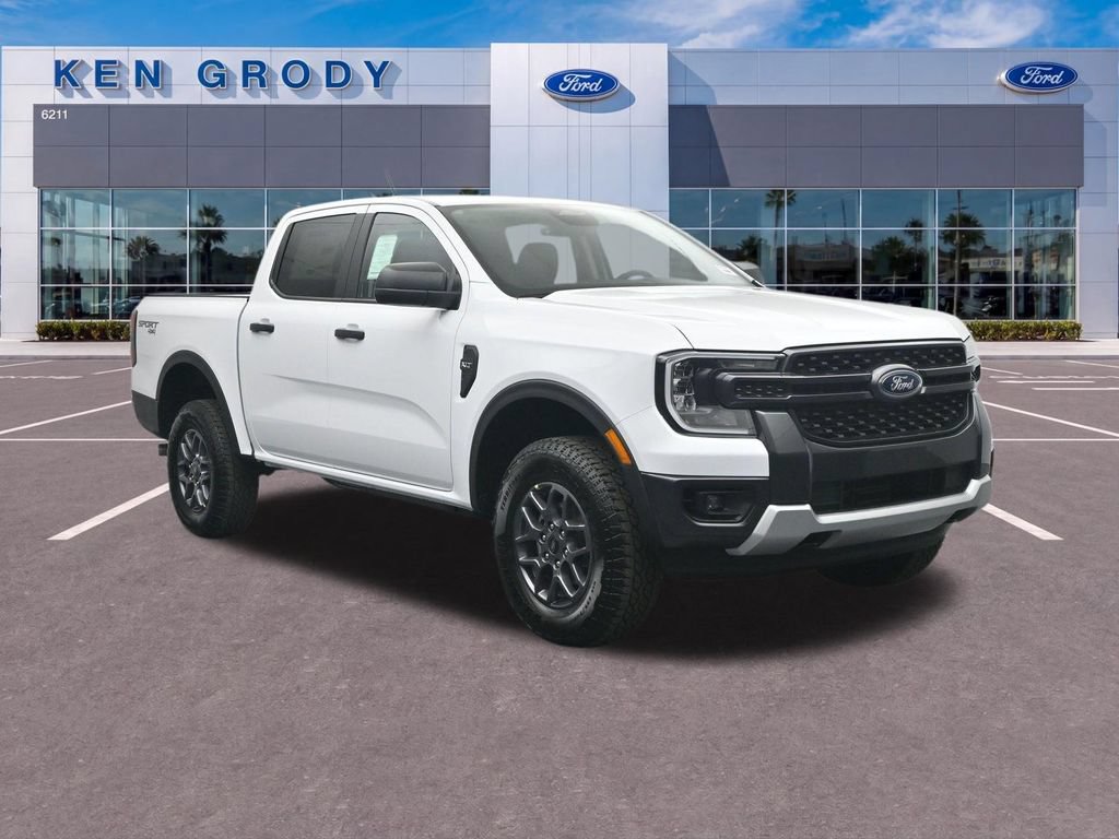 New 2026 Ford Ranger XLT w/ Trailer Tow Package AWD/4WD 360° Tour