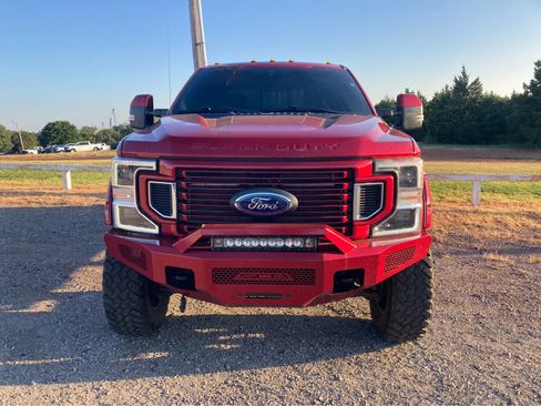 Used 2021 Ford F350 Lariat w/ Lariat Ultimate Package AWD/4WD image 11