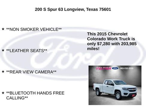 Used 2015 Chevrolet Colorado W/T RWD image 5