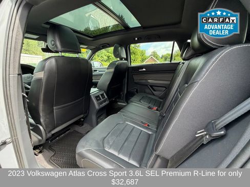 Used 2023 Volkswagen Atlas Cross Sport SEL Premium R-Line AWD/4WD image 12