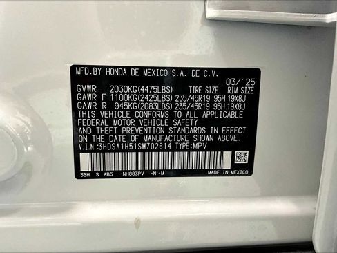 Used 2025 Acura ADX A-Spec image 19