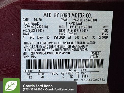 Used 2020 Ford Edge SEL w/ Convenience Package AWD/4WD image 31