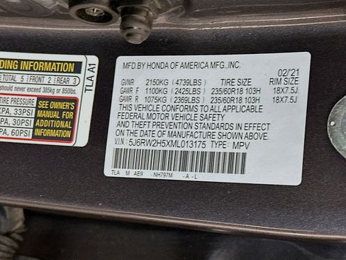 Used 2021 Honda CR-V EX image 12