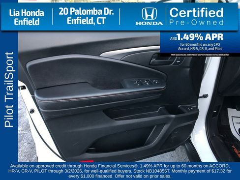 Certified 2022 Honda Pilot TrailSport image 15