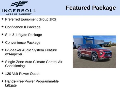 Used 2023 Chevrolet TrailBlazer RS w/ Sun and Liftgate Package image 8