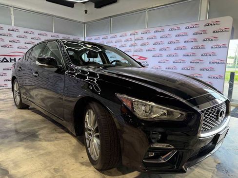 Used 2022 INFINITI Q50 Luxe w/ Cargo Package image 2