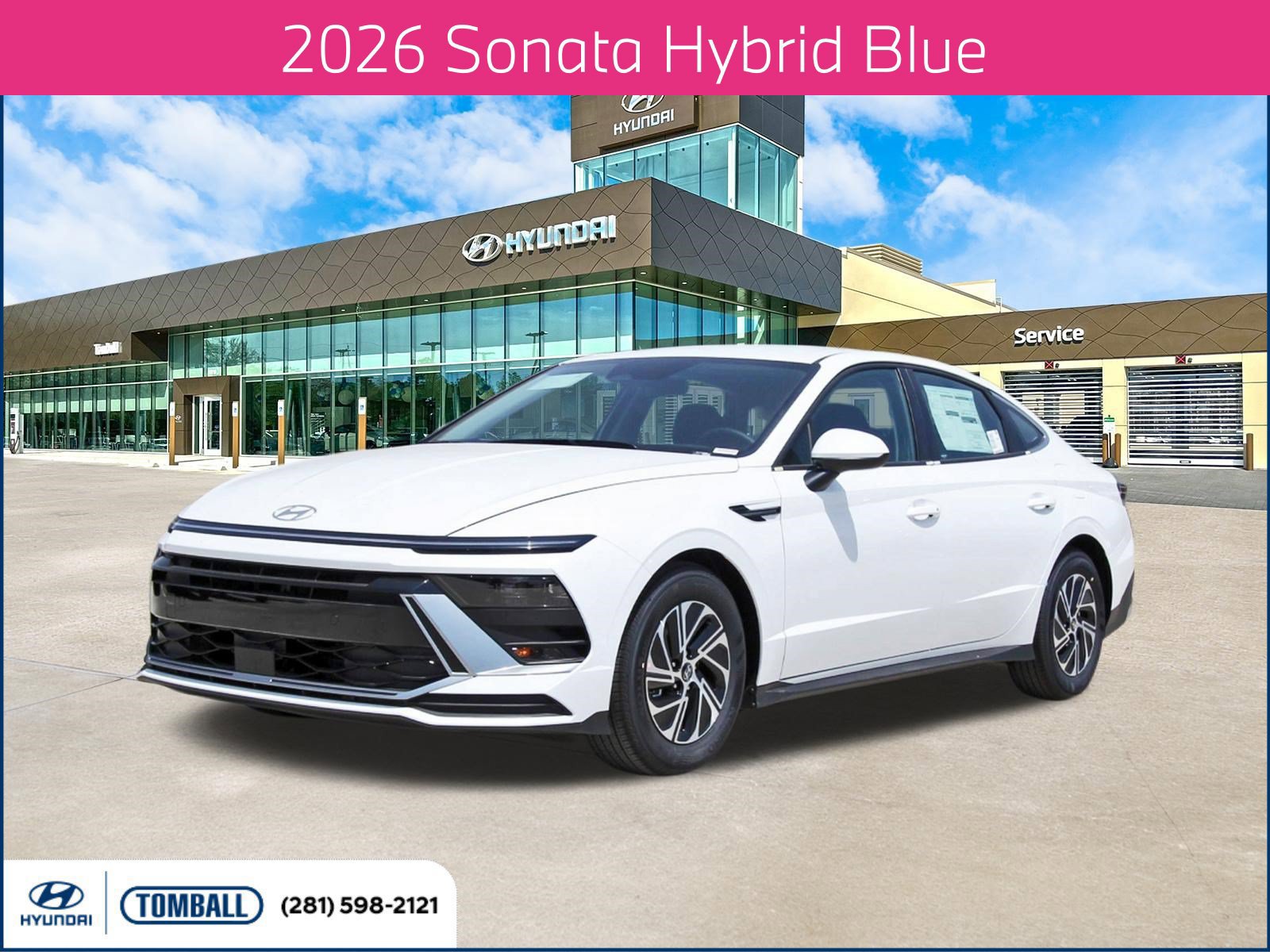 New 2026 Hyundai Sonata Blue FWD image 1