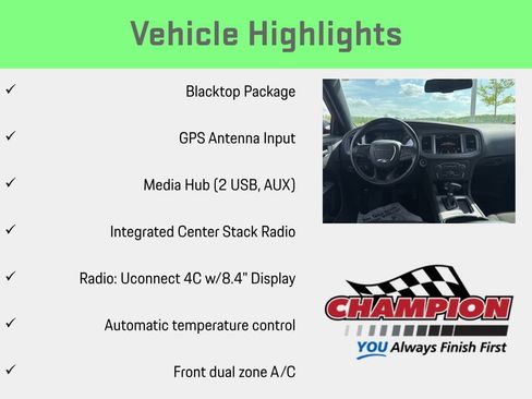 Used 2023 Dodge Charger SXT w/ Blacktop Package AWD/4WD image 12