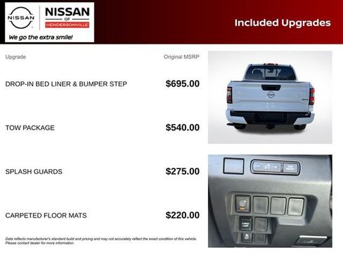 New 2026 Nissan Frontier SV w/ Tow Package AWD/4WD image 2