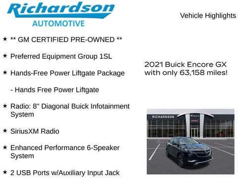 Used 2021 Buick Encore GX Essence AWD/4WD image 11