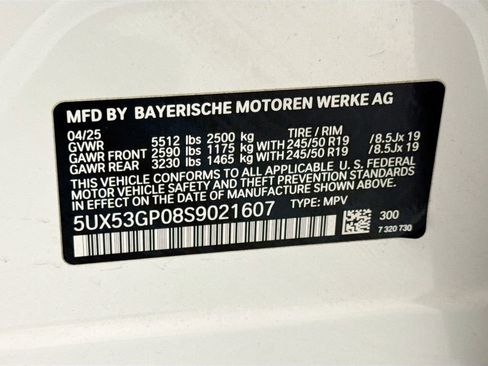 Used 2025 BMW X3 xDrive30i w/ Premium Package AWD/4WD image 33