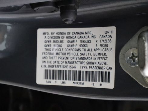 Used 2012 Honda Civic LX image 32