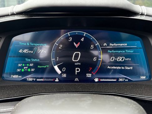 Used 2024 Chevrolet Corvette Stingray Coupe w/ Battery Protection Package RWD image 12