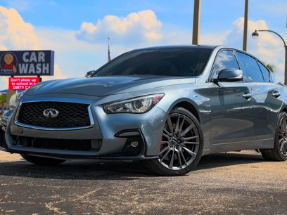 Used 2017 INFINITI Q50 Red Sport 400