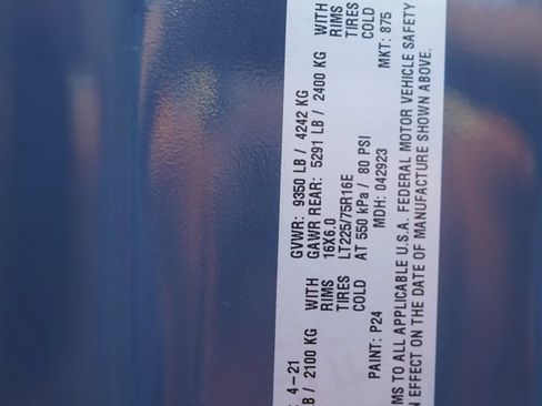 Used 2021 RAM ProMaster 3500 FWD image 27
