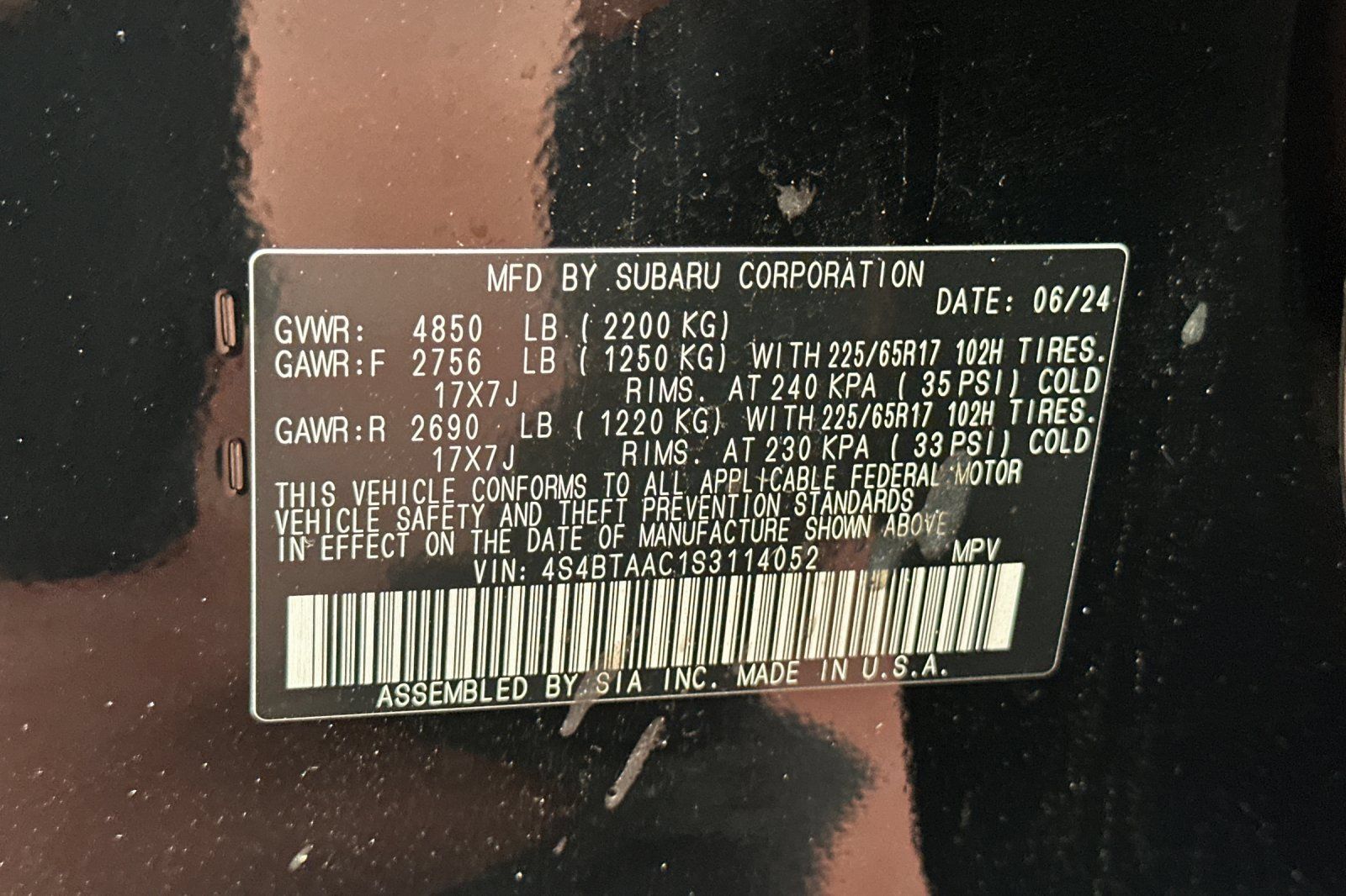 Used 2025 Subaru Outback AWD/4WD image 35