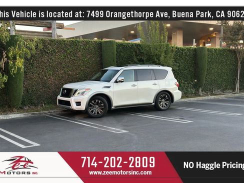 Used 2017 Nissan Armada Platinum w/ Captain Seat Package image 13