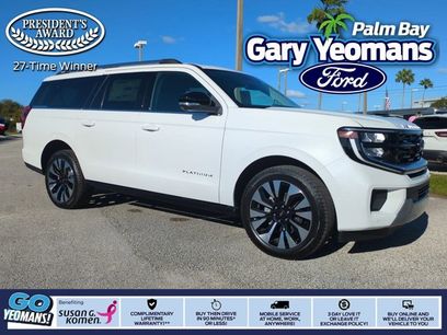 New 2025 Ford Expedition Max Platinum w/ Platinum Ultimate Package