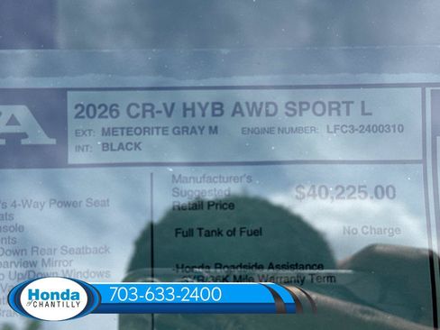 New 2026 Honda CR-V Sport-L image 37