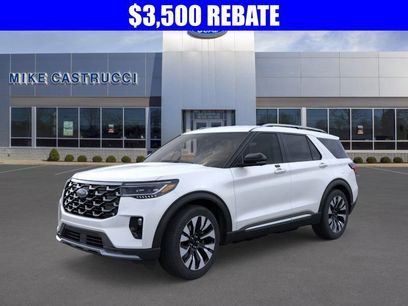New 2026 Ford Explorer Platinum