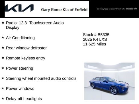 Certified 2025 Kia K4 FWD image 14