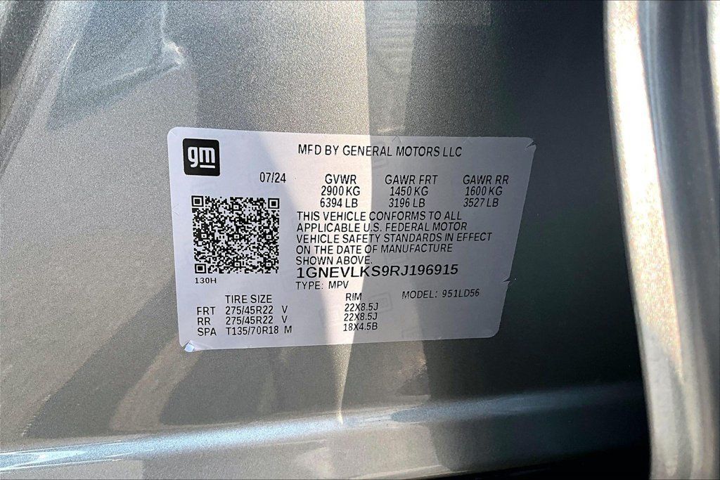 Used 2024 Chevrolet Traverse RS AWD/4WD image 33