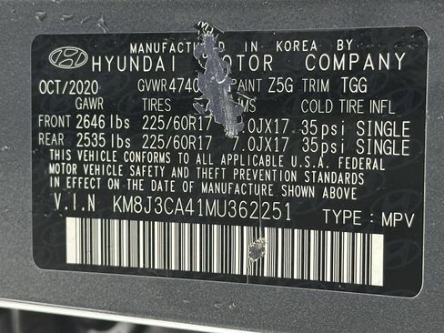 Certified 2021 Hyundai Tucson Value image 15