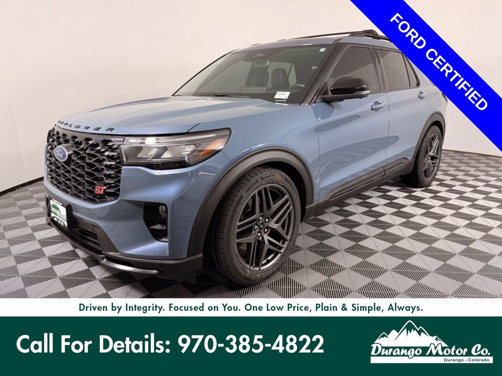 Certified 2025 Ford Explorer ST w/ Sun And Sound Package AWD/4WD image 1