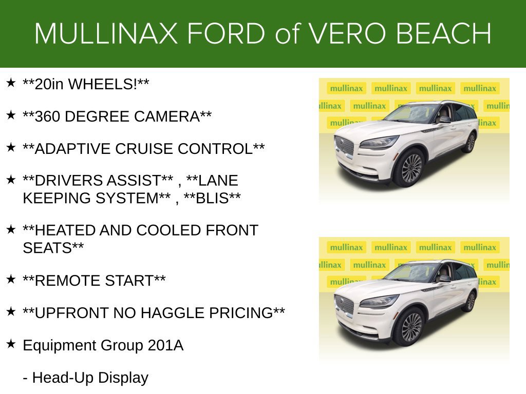 Used 2022 Lincoln Aviator Reserve w/ Equipment Group 201A RWD image 9