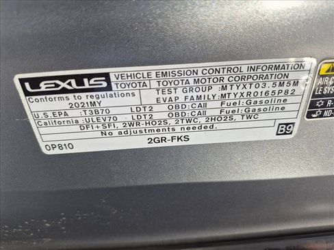 Used 2021 Lexus RX 350 FWD w/ Premium Package image 23