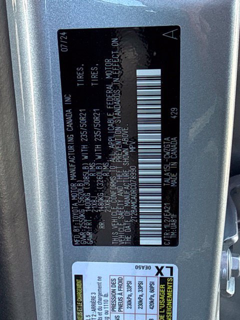 Used 2024 Lexus RX 350 Premium w/ Cold Area Package AWD/4WD image 26