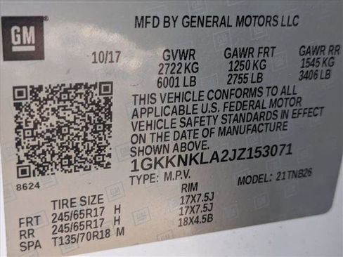 Used 2018 GMC Acadia SLE FWD image 15