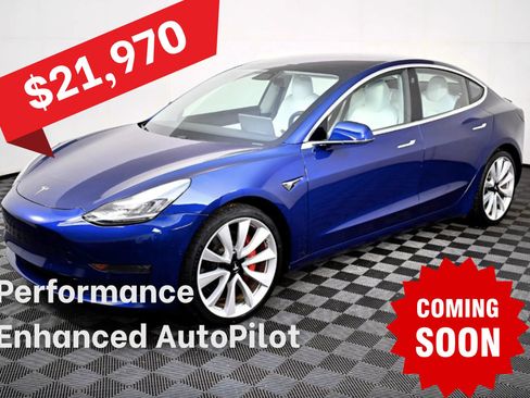 Used 2018 Tesla Model 3 Performance image 1
