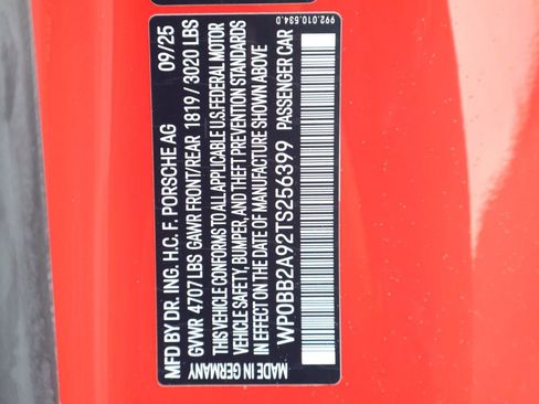 New 2026 Porsche 911 Targa 4 GTS image 28