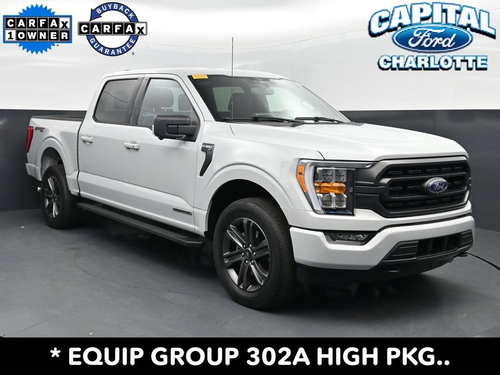 Used 2023 Ford F150 XLT w/ Equipment Group 302A High AWD/4WD image 3