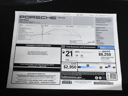 Used 2026 Porsche Macan AWD/4WD image 42