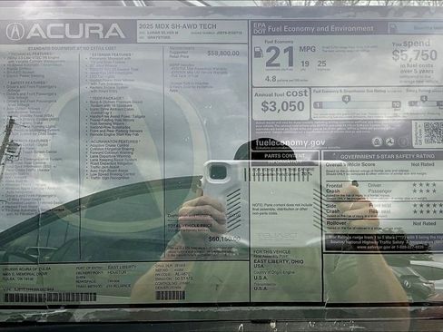 New 2025 Acura MDX w/ Technology Package image 29