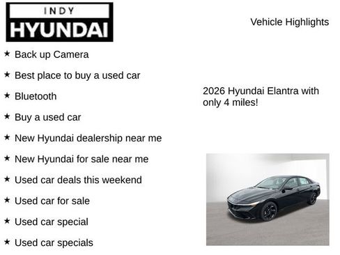 New 2026 Hyundai Elantra Sport FWD image 7