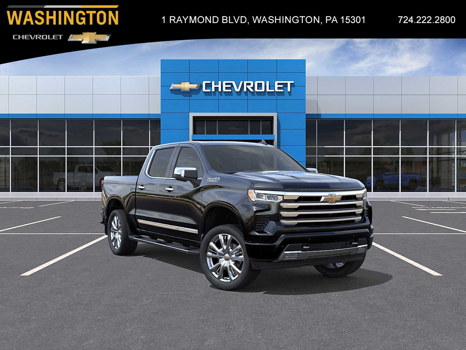 New 2026 Chevrolet Silverado 1500 High Country w/ High Country Premium Package AWD/4WD image 1