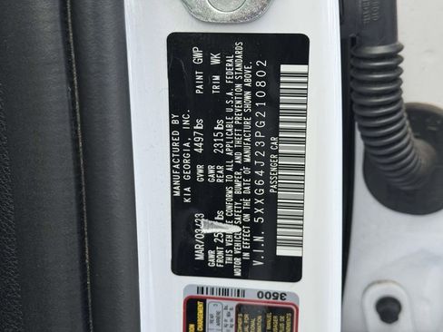 Used 2023 Kia K5 GT-Line image 16