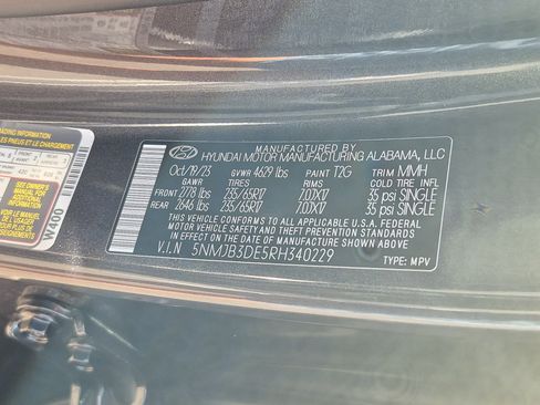 Certified 2024 Hyundai Tucson SEL FWD image 36